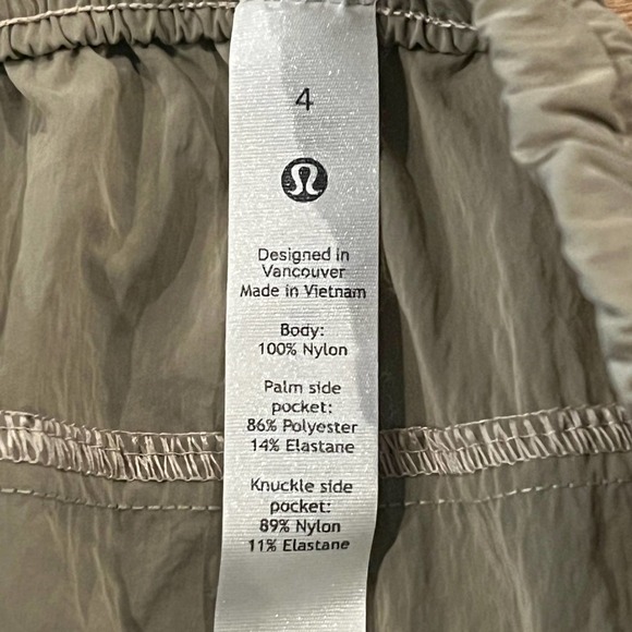 LULULEMON EVERGREEN HIGH RISE TRACK PANTS PULL ON TAN WOMEN'S SIZE‎ 4 - Picture 9 of 10